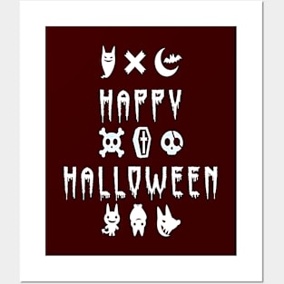 Happy Halloween Posters and Art